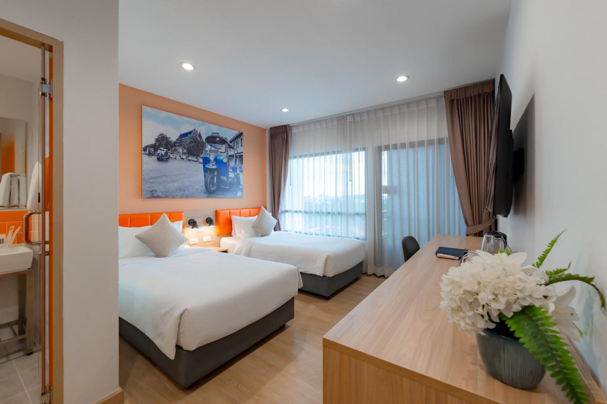 Moji Don Mueang Airport Hotel - Бангкок Экстерьер фото