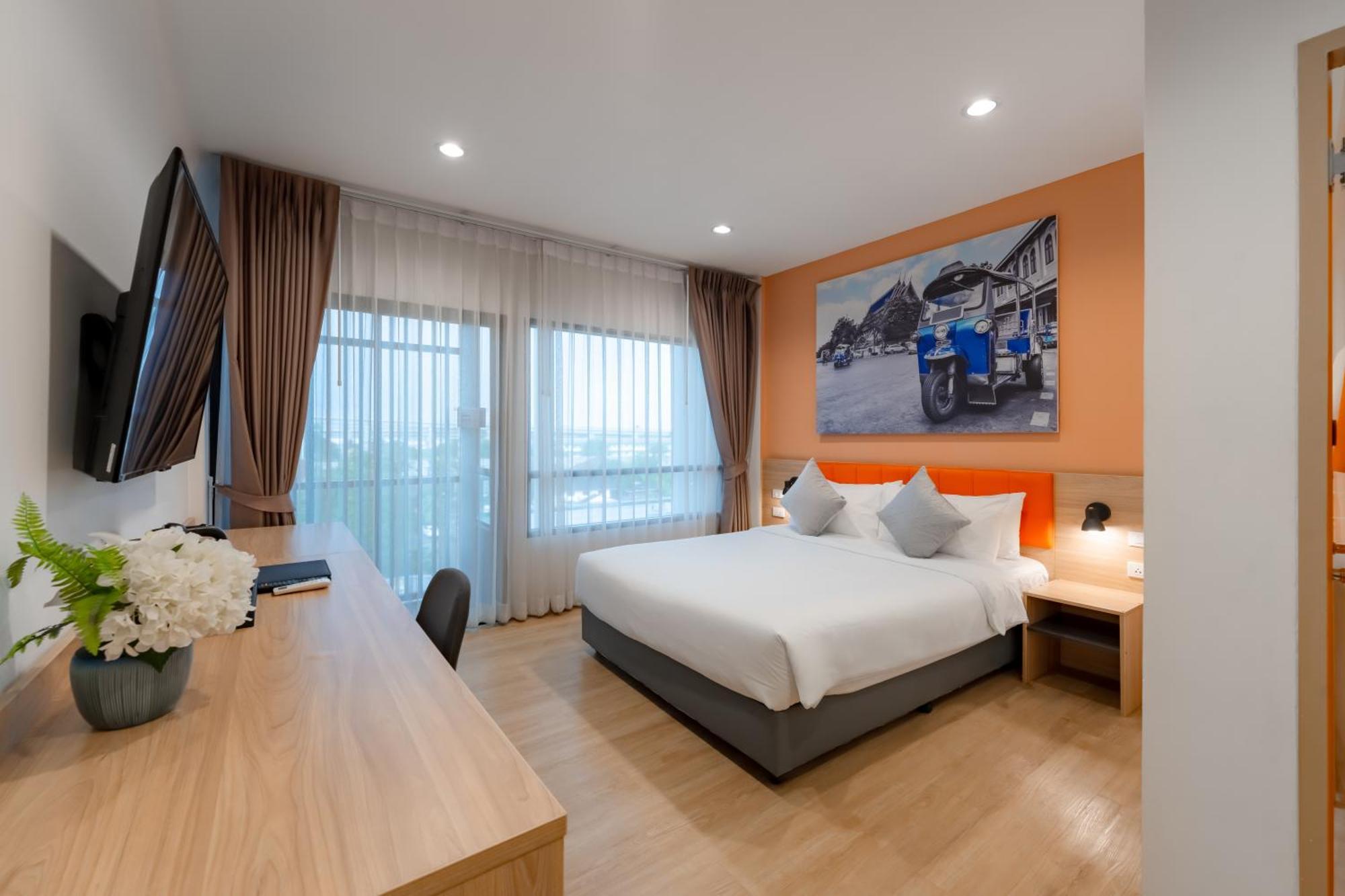 Moji Don Mueang Airport Hotel - Бангкок Экстерьер фото