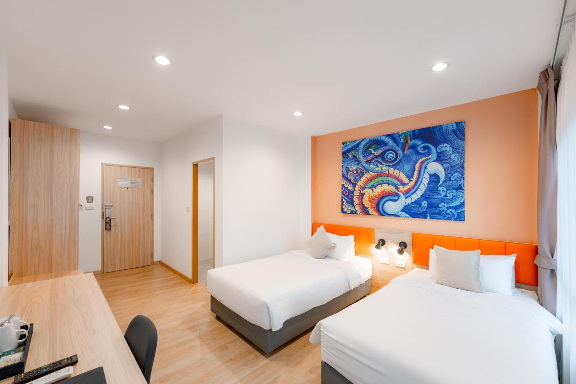 Moji Don Mueang Airport Hotel - Бангкок Экстерьер фото