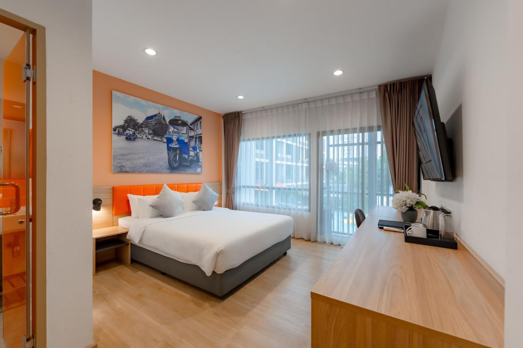 Moji Don Mueang Airport Hotel - Бангкок Экстерьер фото